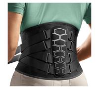 WHSY127 Back Support Belt Unisex Body Shaping Sports with Waist Pad Soft and Breathable Support(XL) Beautiful