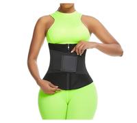 WHSY127 Back Waist Trainer Belt Lumbar Support Corrector Body Shaper Gym Band Tummy Tuck Support(Black,S) Beautiful