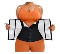 WHSY127 Back Waist Trainer Trimmer Corset Weight Loss Tummy Wrap Workout Belt Sweat Belly Band Support Beautiful