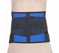 WHSY127 Bandage Men Women Back Support Belt To Stabilize The Lumbar Vertebrae During Sports and Work - Compression with Double Adjustment Straps Beautiful