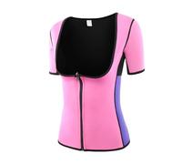 WHSY127 Belt Back Women Sauna Sweatshirt Sleeve Neoprene Body Shaper Fitness Vest Waist Top Support Beautiful
