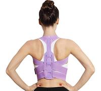 WHSY127 Brace Support Belt Adjustable Back Corrector Clavicle Spine Back Shoulder Lumbar Correction Corset for (Color : Blue, Size : Small-S) Tools Beautiful