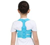WHSY127 Braces Adjustable Corrector Spine Lumbar Support Brace Belt for Children Kids Orthopedic Corset Easy to Use Back (Color Blue, Size : Medium) Beautiful