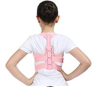 WHSY127 Braces Adjustable Corrector Spine Lumbar Support Brace Belt for Children Kids Orthopedic Corset Easy to Use Back (Color Pink, Size : Medium) Beautiful