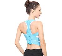 WHSY127 Correction Support Belt,Adjustable Corrector Clavicle Spine Shoulder Lumbar Corset Easy to Use Back (Color Blue, Size : Small) Beautiful