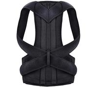 WHSY127 Corrector Braces for Correction Adjustable Brace Shoulder Support Belt Orthopedic Men Women Back (Color Black, Size : Large) Beautiful