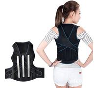 WHSY127 Corrector Braces for Correction Lower Pain Children Boys and Girls Child Lumbar Support Spine Correct Back (Color Black, Size : Small) Beautiful