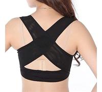 WHSY127 Corrector Correction,for Women Push Up Chest Breast Hunchback Relief Correction Belt Shapewear Body Shaper Strap Easy to Use Back (Color Black, Size : Medium) Beautiful