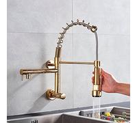 WHSY127 Dual Function Kitchen Faucet with Chrome and Black for Living Beautiful