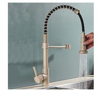 WHSY127 Dual Function Pull Down Sprayer Kitchen Faucet with High ARC Swivel Spout, Easy Installation and Beautiful