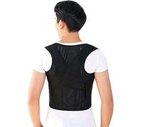 WHSY127 Full Corrector Spinal Support,Kids Hunchback Improve Ultra-Thin Shoulder Lumbar Support Belt for Men Women Back (Color Black, Size : Small) Beautiful