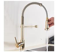 WHSY127 Kitchen Faucet with Dual Functionality, High-ARC Spout Flexible Sprayer for Home Restaurant - Brass Construction Beautiful