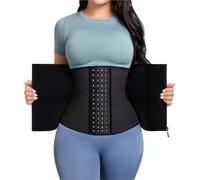 WHSY127 Lumbar Belt Support Back Brace Women's Trainer Latex Zipper Tight Sports Waist Hourglass Body Shaper Beautiful