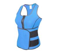 WHSY127 Lumbar Support Back Brace Neoprene Suit Sauna Vest with Adjustable Body Shaping Training Belt Beautiful