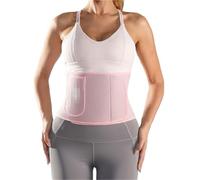 WHSY127 Lumbar Support Back Brace Women Trainer Sweat Waist Trimmer Abdomen Slimming Body Shaper Adjustable Belt Beautiful