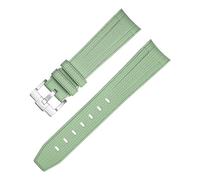 WHSY127 Luxury Comfort Watch Band for Men and Women - Natural Fluorosilicone Rubber, Adjustable to Fit Wrist Length Beautiful
