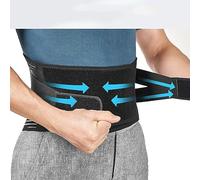 WHSY127 Premium Support Belt, Lower Brace Best Sport Or Work Related Low Back Pain Comfortable Adjustable Lightweight Suitable For Men & Women Beautiful