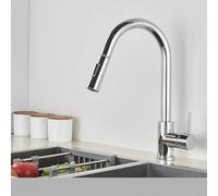 WHSY127 Pull out Touch Kitchen Faucet with Pull-out Sprayer for Black, Brushed Nickel/Gold Beautiful