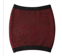 WHSY127 Support Belt Back Men's Women's Elastic Warm Belts For Winter and Autumn Knitted Waist Support(Rosso,XL) Beautiful