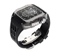 WHSY127 Ultra Case Fluoro Rubber Watch Band for IWatch Series 4/SE - 44mm Strap Beautiful