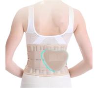 WHSY127 Waist Belt Mens Womens Back Support Braces Adjustable with Lumbar Cushion Support(A-b,S) Beautiful