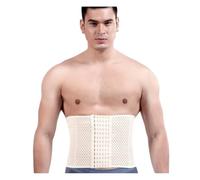 WHSY127 Waist Support Belt Back Abdomen Shaper Compression Beer Belly Slimmer Stomach Wraps Workout Band Sports Support(Beige,XL) Beautiful