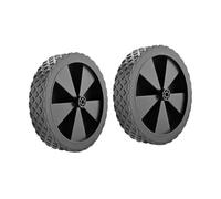 Whtkoph 2 Neumáticos de Repuesto para Carro Plegable, de Mano, Reparación, Antideslizantes, Mantenimiento, Neumáticos de Playa de Alta Resistencia, 8in Narrow 0.6cm