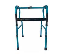 Whtkoph Ajustable Barra de Asistencia Marco de Caminata Bastón de Rehabilitación de Aluminio Ligero Plegable para al Moverse Terapia de Recuperación Uso Doméstico, Azul