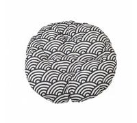 Whtkoph Cama para Gato Colchón con Doble Cara Alfombrilla Cómoda Robusta Transpirable Antiaglomerante Adecuada para Mascotas Decoración del Hogar Ambientes Cálidos, Azul, 45CM
