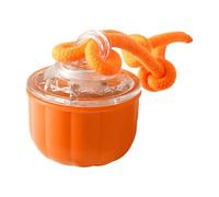 Whtkoph Smart Pet Ball - Juguete interactivo para gatos, recargable, pelota de entrenamiento divertida hecha de TPU adecuado para E, naranja