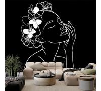 WHUOEUCO Papel Pintado Corona Abstracta Para Niña 250x175 cm Fotográfico 3D Pared Panorámico Tejido No Tejido, Para Habitación Salón Oficina Tapiz Póster Decorativo