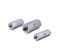 WHVAVFQI Válvula de retención de Aire unidireccional de 1/2" 3/4" BSPP Hembra con Puertos completos, Acero Inoxidable 304, compresor de Agua líquida unidireccional(2PCS,0.75 Inch)
