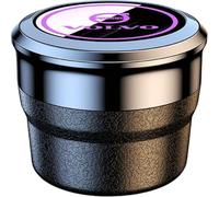 whwfc Cenicero Coche para Volvo S90 Volvo S90L, Portatil Ceniceros Extraíble Antiolor Sin Humo con Tapa Accesorios,A