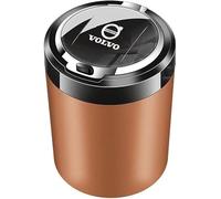 whwfc Cenicero Coche para Volvo S90L 2016-2020, Portatil Ceniceros Extraíble Antiolor Sin Humo con Tapa Accesorios,B