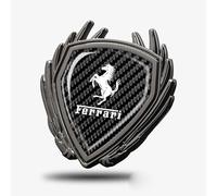 whwfc Coche Emblemas para Ferrari Enzo Ferrari F430, Pegatinas Adhesivo Logo Insignia Logotipo Bloqueo del Sol Decoración Exteriores,A