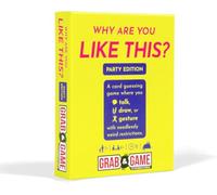 Why Are You Like This Grab & Game: By EK, Party, 4+ Players, Ages 7+ | A party guessing game for friends and family! Talk, draw, or gesture weird clues in this quick, compact group game