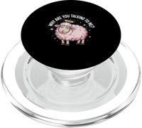 Why Are You Talking To Me Socialización introvertida |- PopSockets PopGrip para MagSafe