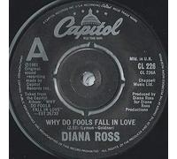 WHY DO FOOLS FALL IN LOVE 7 INCH (7" VINYL 45) UK CAPITOL 1981
