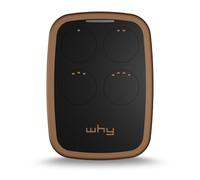 WHY EVO NOA Wild Tobacco - Mando a distancia multifrecuencia de 280 a 868 MHz - Abridor de puertas con código fijo autoaprendizaje 4 en 1 - Mando a distancia para garaje - Puerta programable