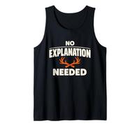 Why I Hunt Hunting Humor Deer Hunting Season Deportes al Aire Libre Camiseta sin Mangas