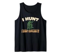 Why I Hunt Hunting Humor Deer Hunting Season Deportes al Aire Libre Camiseta sin Mangas