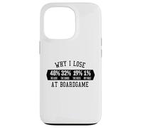 Why I Lose At Boardgame Tarjetas Dados Juegos de Mesa Carcasa para iPhone 13 Pro