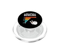 Why I Lose at Bowling Lover Retro Funny Bowler Men Women PopSockets PopGrip para MagSafe