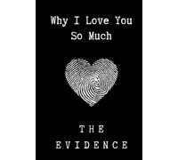 Why I Love You So Much: The Evidence: Fill in the Blank Book for Boyfriend, Girlfriend, Husband or Wife, Reasons Why I Love You Book with Prompts, Unique Valentine's Day or Anniversary Gift