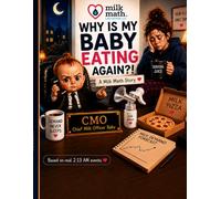 Why Is My Baby Eating Again?!: Cluster Feeding, Growth Spurts & Breastfeeding in the Early Weeks (Milk Math Lactation Library)