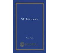 Why Italy is at war
