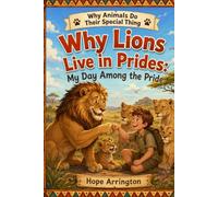 Why Lions Live in Prides: My Day Among the Pride | Animal Books for Kids | Lions, Big Cats & African Wildlife | Educational STEM Book | Fun Learning ... | Ages 4-8, 5-7, 8-12 (My Day As An Animal)