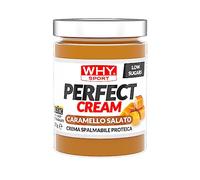 WHY SPORT Perfect Cream - Crema de proteína esparcible de caramelo salado - Crema untable con proteínas aisladas - Sin gluten - 300 gr