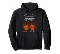 Why Was The Turkey Under Arrest? Funny Thanksgiving Dad Joke Sudadera con Capucha