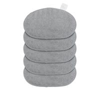 Whychstore Almohadillas de repuesto de microfibra para limpiador a vapor Leifheit CleanTenso, compatibles con el artículo 11911, cabezales de fregona lavables de 32 x 17,5 cm, paquete de 5